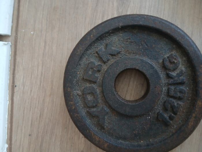 Various weight lifting equipment