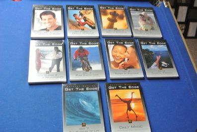 ANTHONY ROBBINS - Get The Edge - 10 CD - 7 Day Program To Transform Your Life - Emotions - Relationships - Health - Finances   -  Anthony Robbins