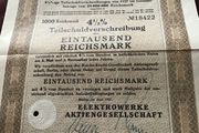 Rare/Genuine WW2 German War Bond