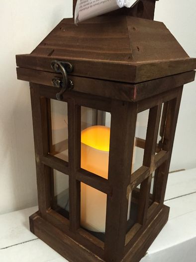 Wooden Lantern Lights