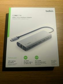 Brand new Belkin CONNECT USB-C 6-in-1 Multiport Adapter