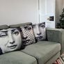 Fornasetti Style Cushion Cover with Filler Image 9
