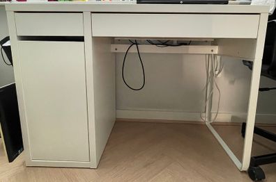 White desk