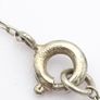 925 Vintage Sterling Silver Signed Cross Necklace Image 5