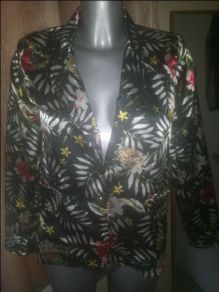 BNWT Modo floral blazer/jacket size UK12 EUR40 Postage included