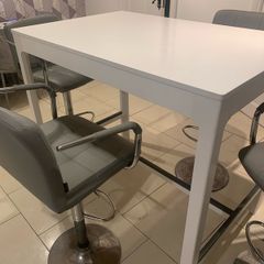 Kitchen island and stools from ikea like new