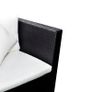 Garden Rattan - Free Delivery Semi Circle With Coffee Table Image 3