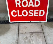 Vintage metal sign