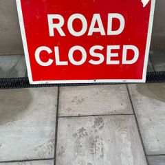 Vintage metal sign