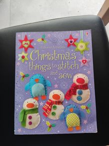 uUsbourne Christmas things to stitch and sew