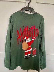 Christmas long sleeve top 9-10 years old