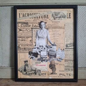 Vintage & Antique Mixed Media Picture