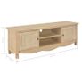TV Cabinet 120x30x40 cm Wood Image 2