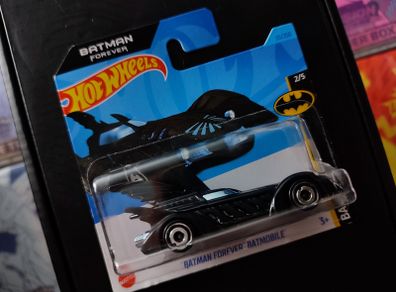 Batmobile ! From Batman Forever ! Black Variant ! How Wheels ! 2022 ! Mattel !