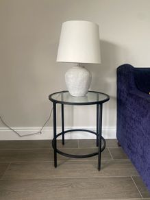 Glass Side Table