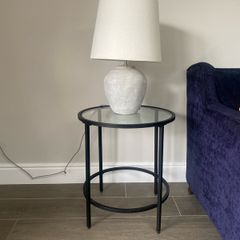 Glass Side Table