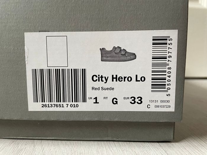 Clarks X Marvel Iron Man Kids City Hero Lo Kids Size UK 1 BRAND NEW