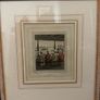 Original Anglo Indian Print From Charles Doyleys Drawings. Elephant Fight Image 2