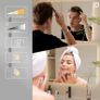 Led mirror for bathroom 70x50 dimmable 3 colours Image 3