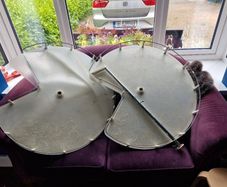 2 ikea kitchen unit corner carousels