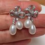 silver earrings Image 7