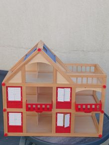 Lovely New Delta Sports Wooden Dollhouse