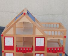 Lovely New Delta Sports Wooden Dollhouse