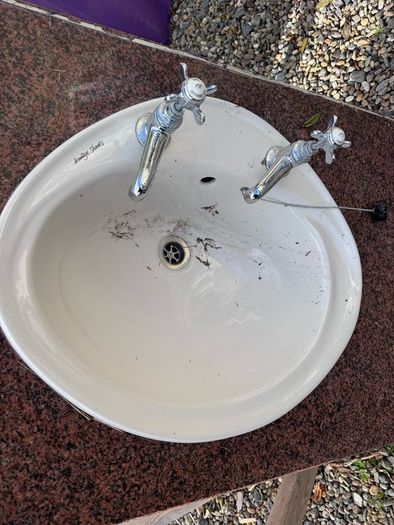 Granite top with sink