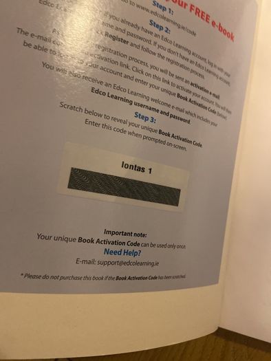 Iontas 1 - brand new. Comes with CDs and ebooks
