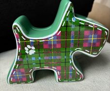 Brand New Ceramic Scottie Dog Money Bank