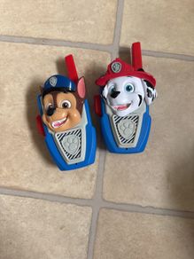 paw patrol walkie talkies