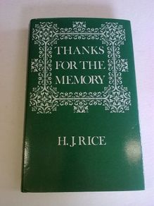Thanks for the memory by H. J. Rice Ireland Irish River Shannon History Folklore