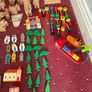 Wooden Train Table 100 piece set (plus two other smaller add-on sets) Image 2