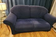 sofa - 2 seater microfiber suede