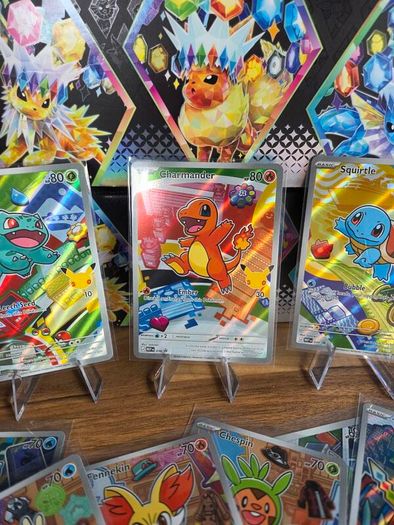 Complete First Partner Illustration Collection - All 9 starter trios NM
