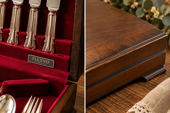 Vintage Walker & Hall 80-Piece Cutlery