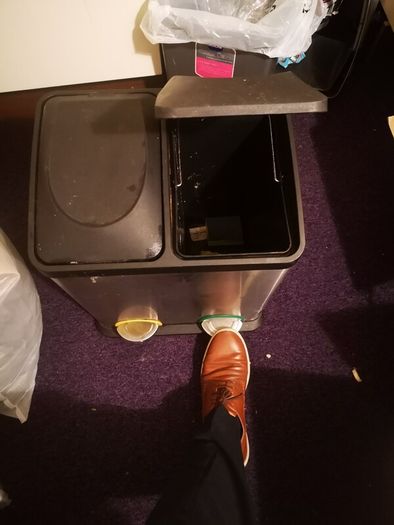 kitchen pedal bin