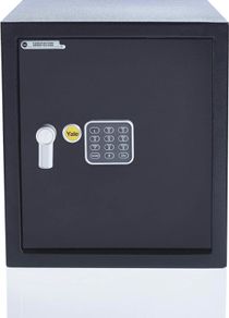 Large Alarmed Value Safe, 130db Built In Alarm, Steel Construction, Steel Locking Bolts, Emergency Overide Key, Wall And Floor Fixings, Black Finish, 40 Litre Capacity 39 x 35 x 36 cm (FREE POSTAGE)
