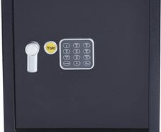 Large Alarmed Value Safe, 130db Built In Alarm, Steel Construction, Steel Locking Bolts, Emergency Overide Key, Wall And Floor Fixings, Black Finish, 40 Litre Capacity 39 x 35 x 36 cm (FREE POSTAGE)