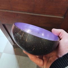 Handcrafted coconut bowl