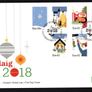 2018 Ireland Christmas Commemorative Stamps An Post First Day Cover (FDC) Image 3
