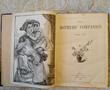 Antique Book: Mother's Companion from 1889