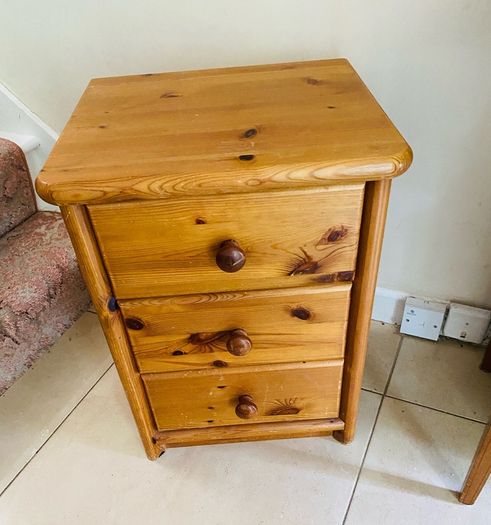 2 solid pine lockers