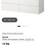 MALM Chest of 6 drawers Image 4