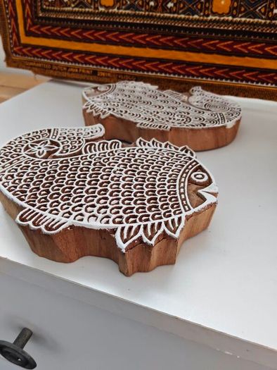 wooden block printing