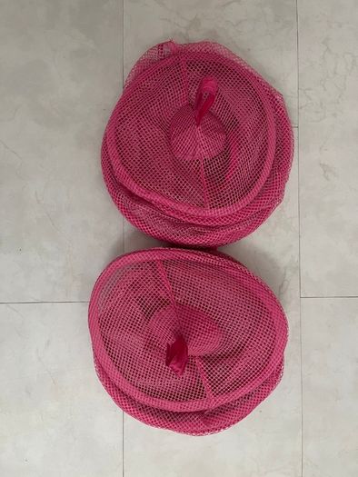 Two 6 tier foldable hanging soft toy storage display
