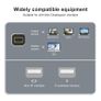 CableDeconn Premium 2M 8K@60Hz/4K@144Hz Mini DisplayPort (DP) v1.4 Male/Male Nylon Braided Gold Plated Cable (Brand New/Warranty) Image 5