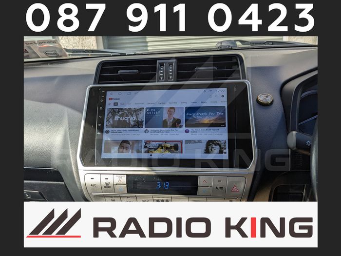 Premium Carplay Toyota Land Cruiser Android Auto Stereo