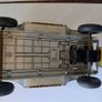 Line-Mar Tin Car: Friction Old Jalopy with Siren and Driver - (1940s-1950s with Box Rare) Image 5