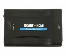 38222 SCART To HDMI Video Audio Upscale Converter Adapter HD 1080P